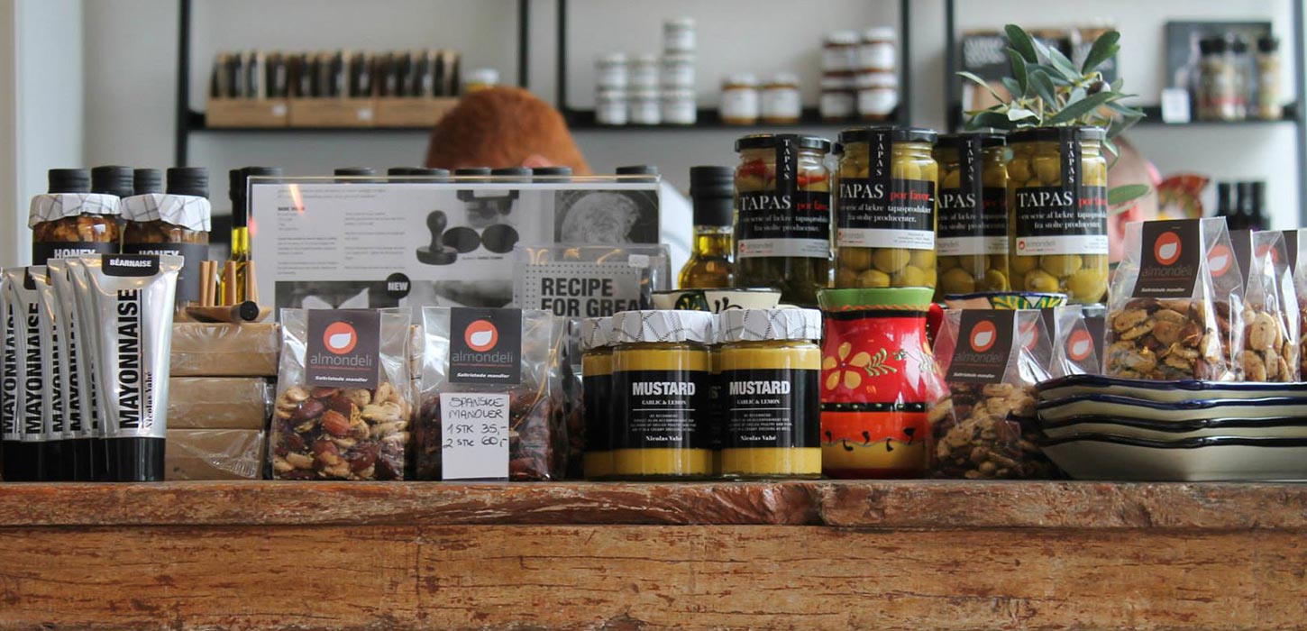 Specialties are sold at Madkunst in Vejle