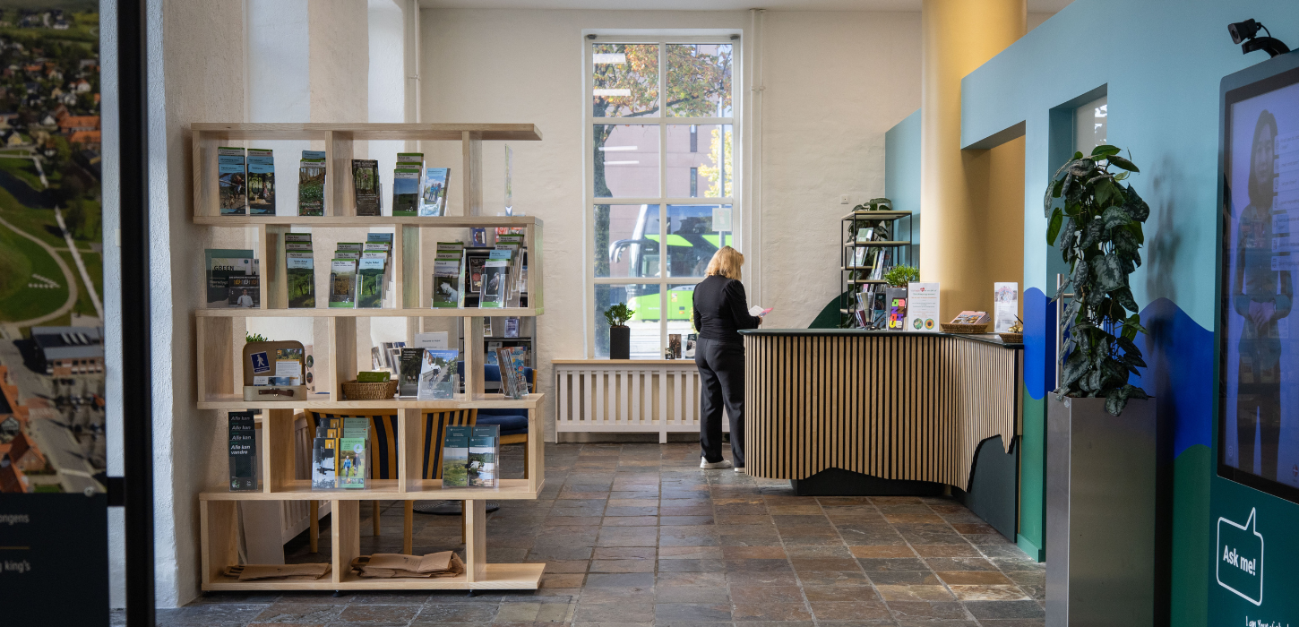 The tourist agency VisitVejle in Vejle after renovation in 2023