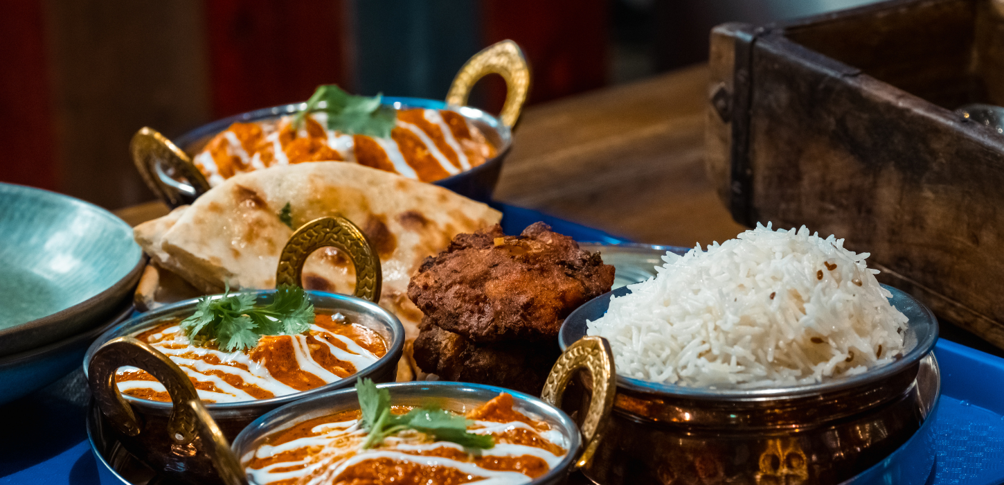 Indian food at Social Dining