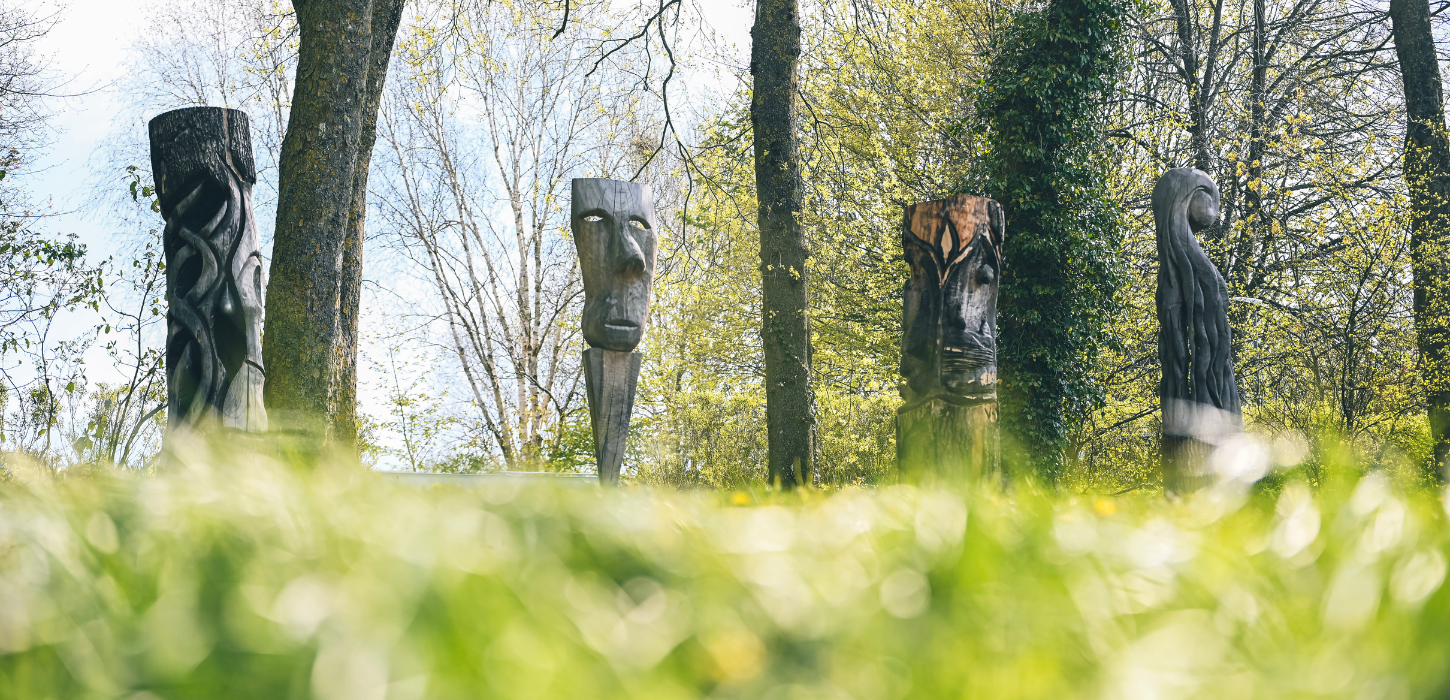 Art in nature in the Sculpture City of Give