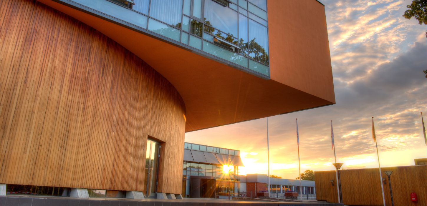 The front of the Vingsted Hotel and Conference Centre