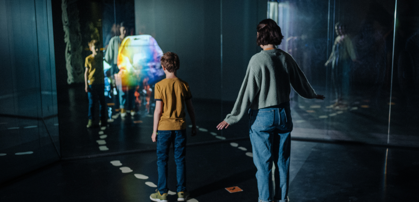 Interactive Valhalla experience at Kongernes Jelling