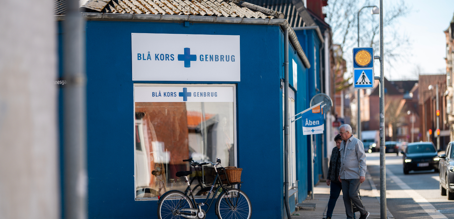 Blå Kors second-hand in Vejle city centre
