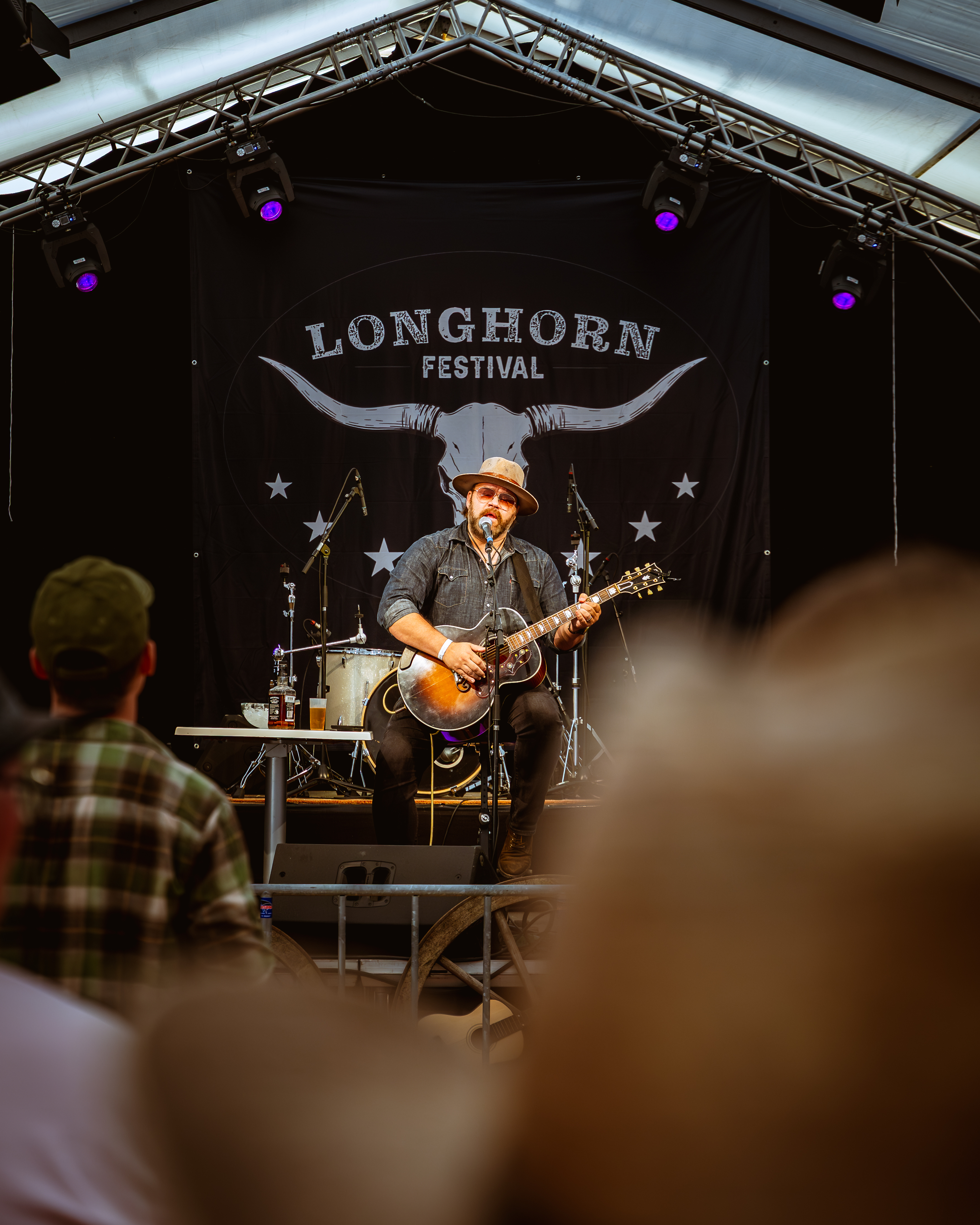 James Otto at the country music festival Longhorn Festival in Jelling