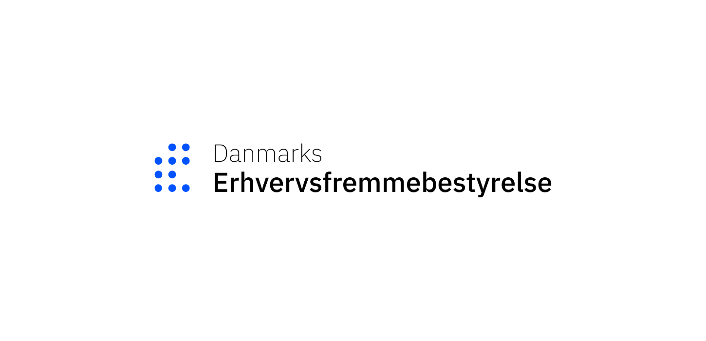 Logo for Dansk Erhvervsfremmebestyrelse