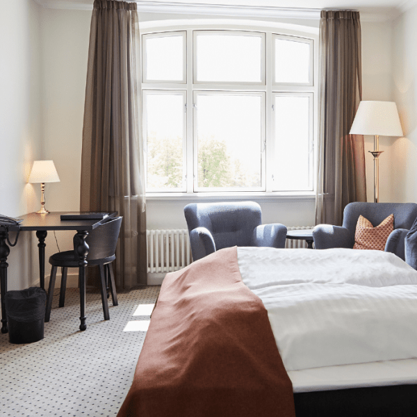 Double room at Hotel Vejlefjord