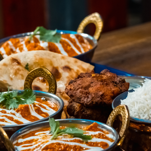 Indian food at Social Dining