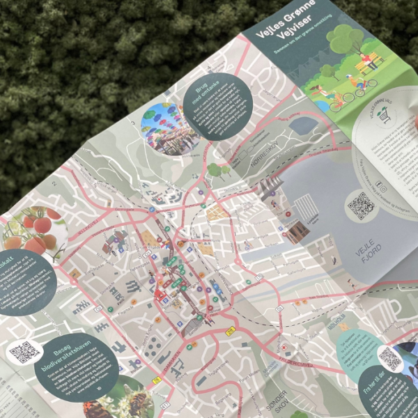  The map to Vejle's Green Guide