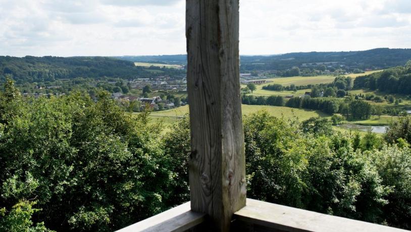The view from Østengård lookout tower