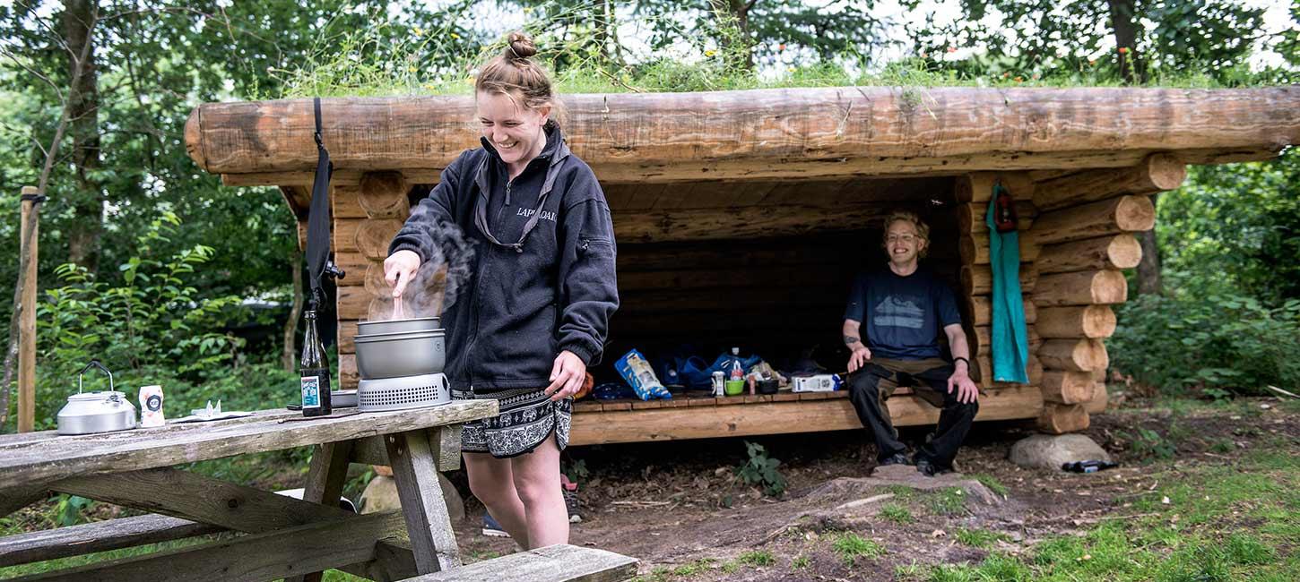 Shelter at Bindeballe Købmandsgård