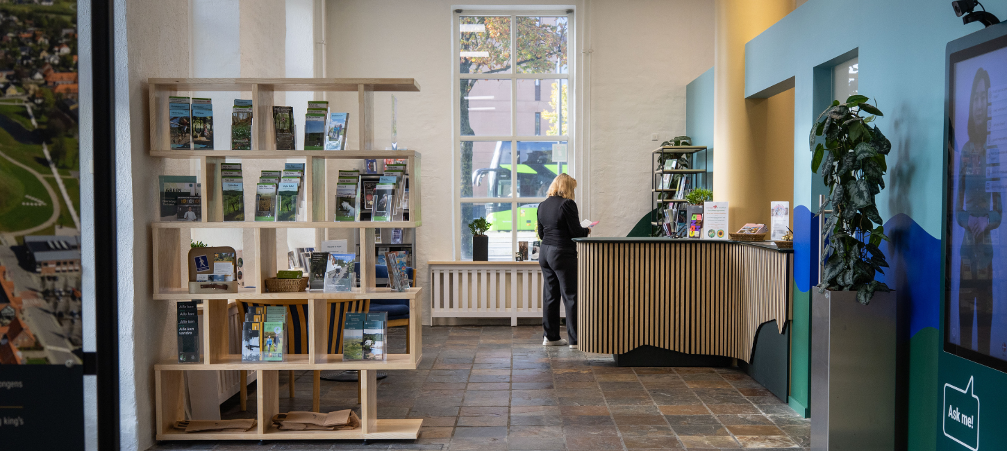 The tourist agency VisitVejle in Vejle after renovation in 2023