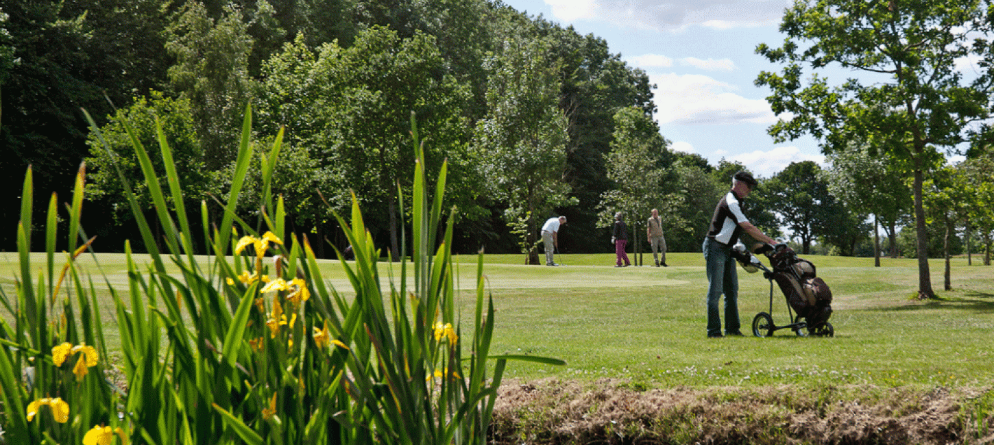 Golf is played in the summer at Vejle Golf Club