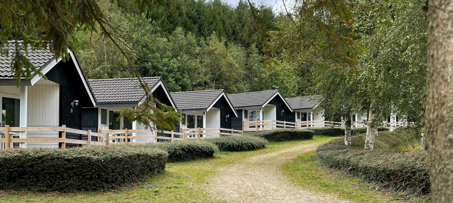 Riis Feriepark's camping cabins