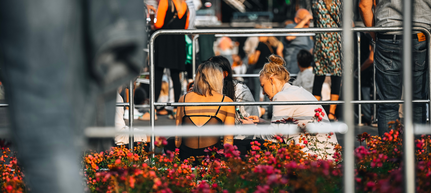 Summer atmosphere at 'Rock i Byparken'