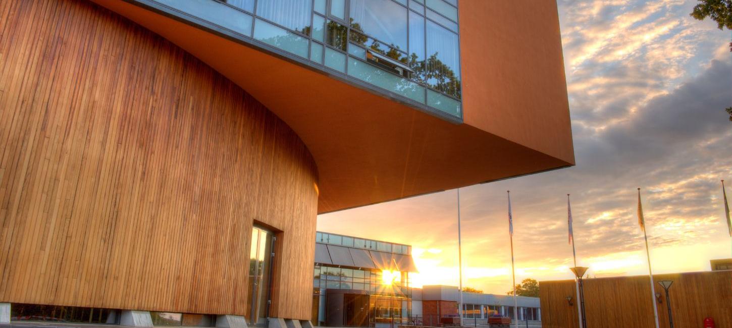 The front of the Vingsted Hotel and Conference Centre