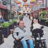 Two wheelchair users in Vejle Midtpunkt