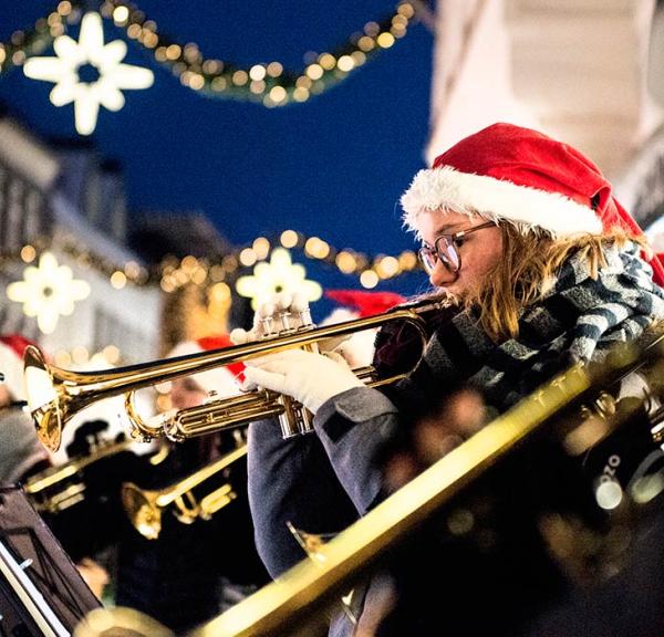 Julekoncert i Vejle Gågade