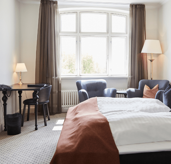 Double room at Hotel Vejlefjord