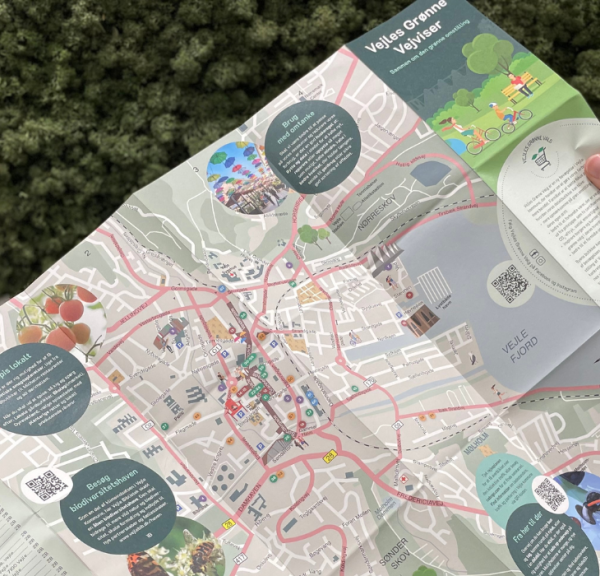  The map to Vejle's Green Guide