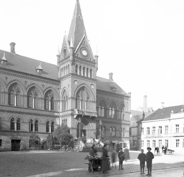 Billede af Vejle Rådhus år 1909