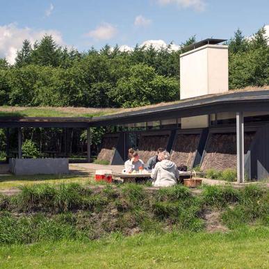 Picnic ved Kirstinelyst tæt på Randbøl Hede