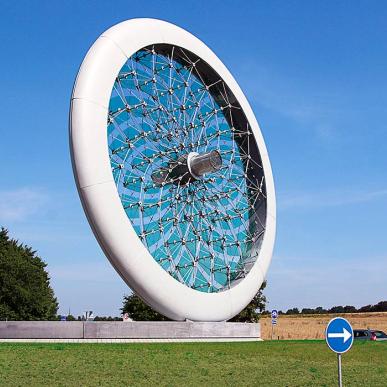 Skulpturby.dk – Sun wheel