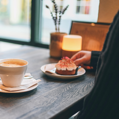 Konditoriet Conrad's coffee and cake