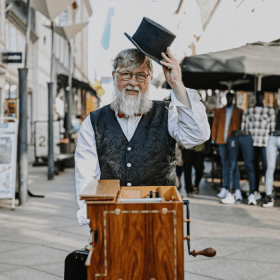 City Vejle event on the pedestrian street