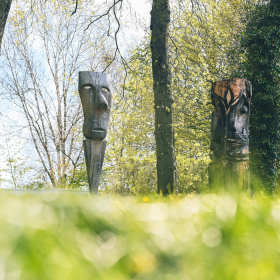 Art in nature in the Sculpture City of Give