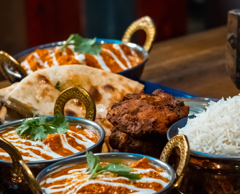 Indian food at Social Dining